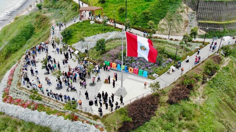 Majestuoso Parque Bicentenario se inaugurÃ³ hoy para vecinos y visitantes