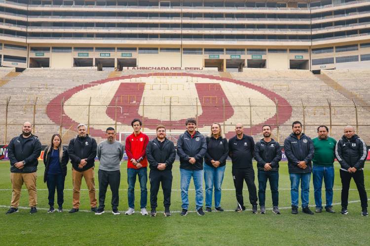 REPRESENTANTES DE CONMEBOL REALIZARON VISITA DE INSPECCIÓN AL ESTADIO MONUMENTAL 'U' MARATHON